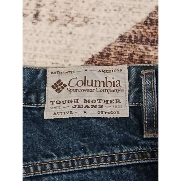 Columbia Double Knee Mother Tough Jeans Size 32x33 - Picture 3 of 6